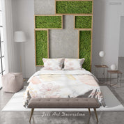 3D Floral Leaf Line Quilt Cover Set Bedding Set Duvet Cover Pillowcase 293