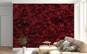 3D Romantic Red Rose Wall Mural Wallpaper GD 4810- Jess Art Decoration