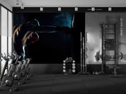 3D Gym Fitness Gymnasium Boxing Wall Mural Wallpaper 57