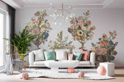 3D Vintage Bouquet Background Wall Mural Wallpaper GD 3455- Jess Art Decoration