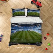3D Manchester United Football Club  Spectator Seats Quilt Cover Set Bedding Set Duvet Cover Pillowcase 918