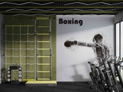 3D Gym Fitness Gymnasium Boxing Wall Mural Wallpaper 62