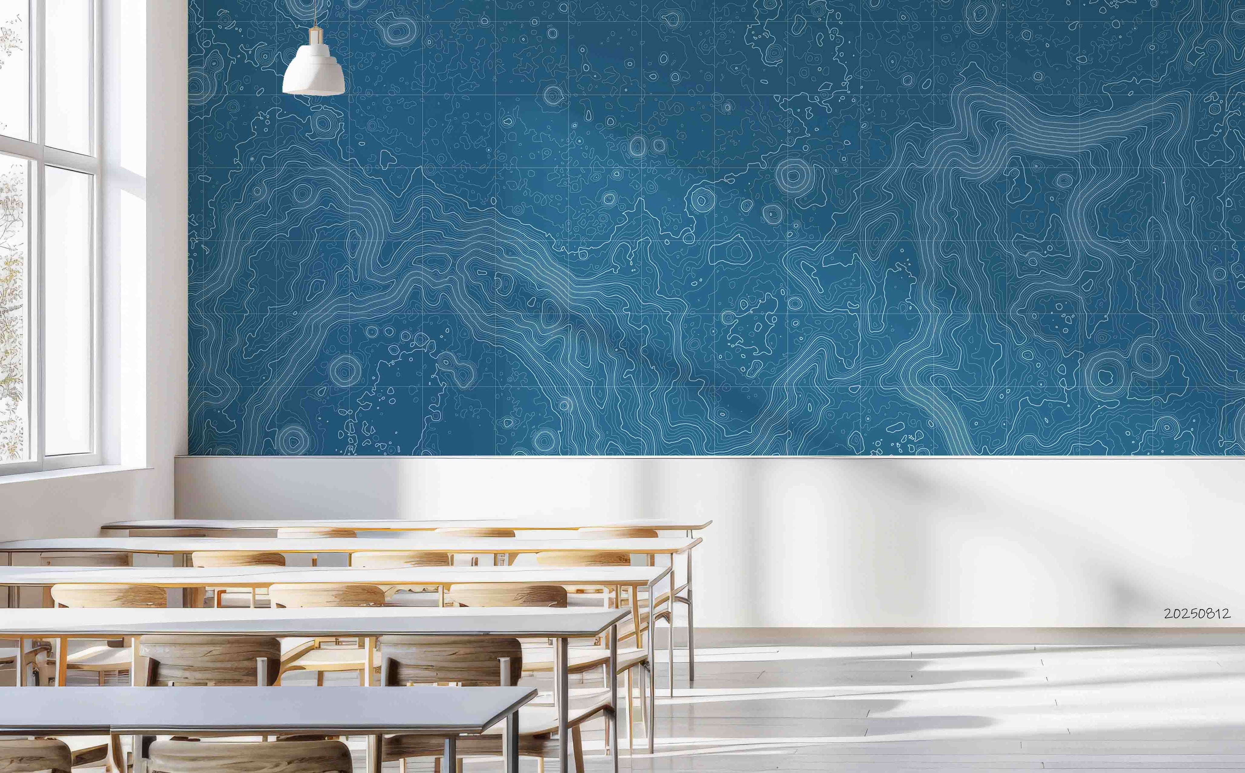 3D School STEM Science Lab Classroom Teaching Aid Geography Wall Mural Wallpaper 4