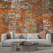 3D Old Red Brick Wall Texture Wall Mural Wallpaper GD 5620- Jess Art Decoration