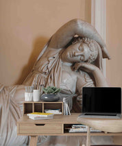 3D Sculpture Woman Sleep Wall Mural Wallpaper YXL 2434