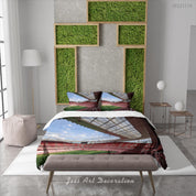 3D Arsenal FC Cloud Sky Spectator Seats Quilt Cover Set Bedding Set Duvet Cover Pillowcase 885