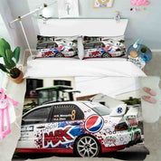 3D Automobile House Quilt Cover Set Bedding Set Duvet Cover Pillowcase 442