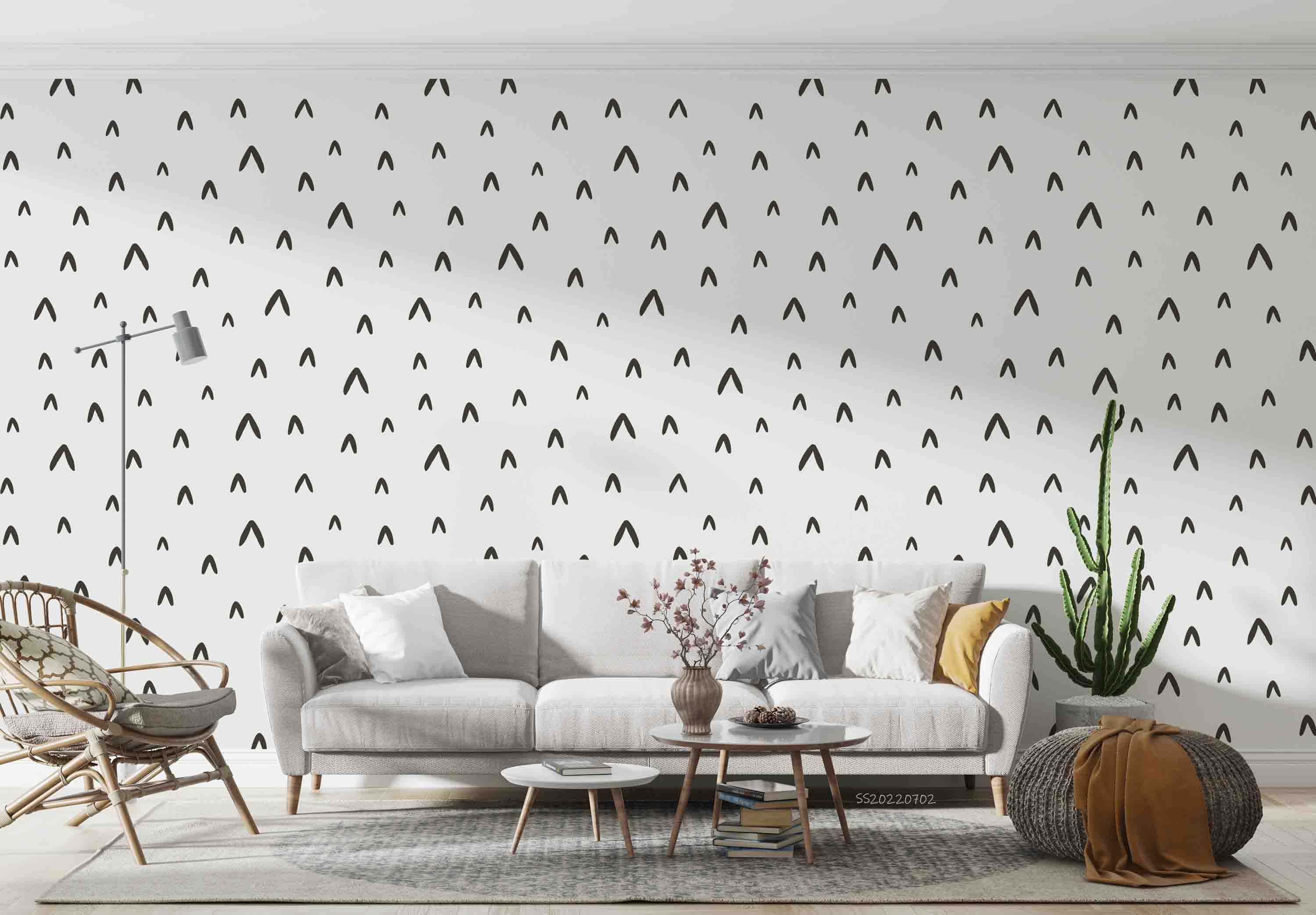 3D Abstract Simple Arrow Pattern Wall Mural Wallpaper GD 5160- Jess Art Decoration