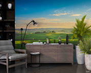 3D Hotel Inn Motel Hostel Resort Manor Scenery Lake Wall Mural Wallpaper 7