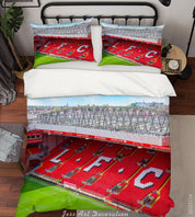 3D Liverpool Football Club Sky Quilt Cover Set Bedding Set Duvet Cover Pillowcase 912