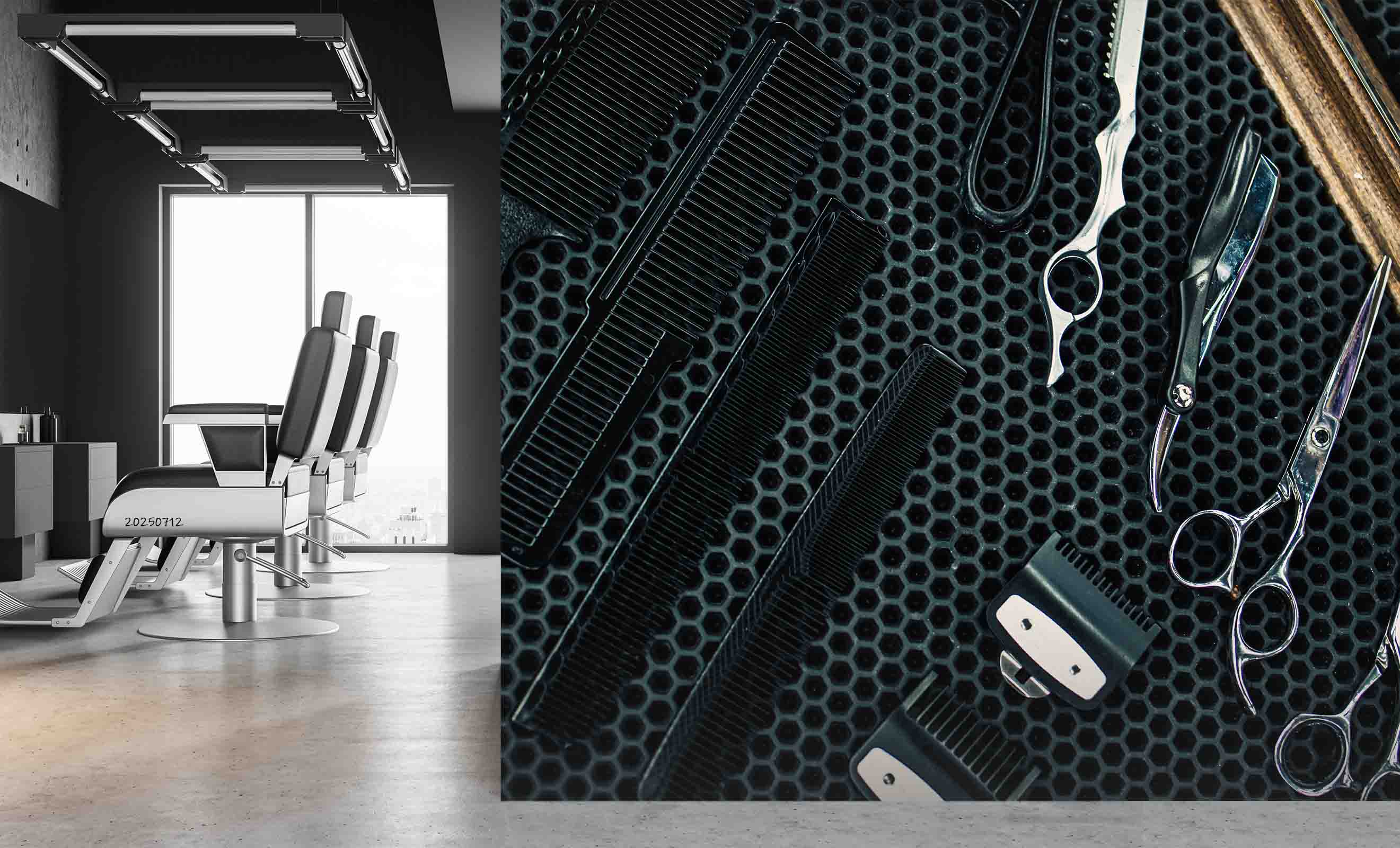 3D Salon Shop Beauty Salon Barber Shop Wall Mural Wallpaper 68