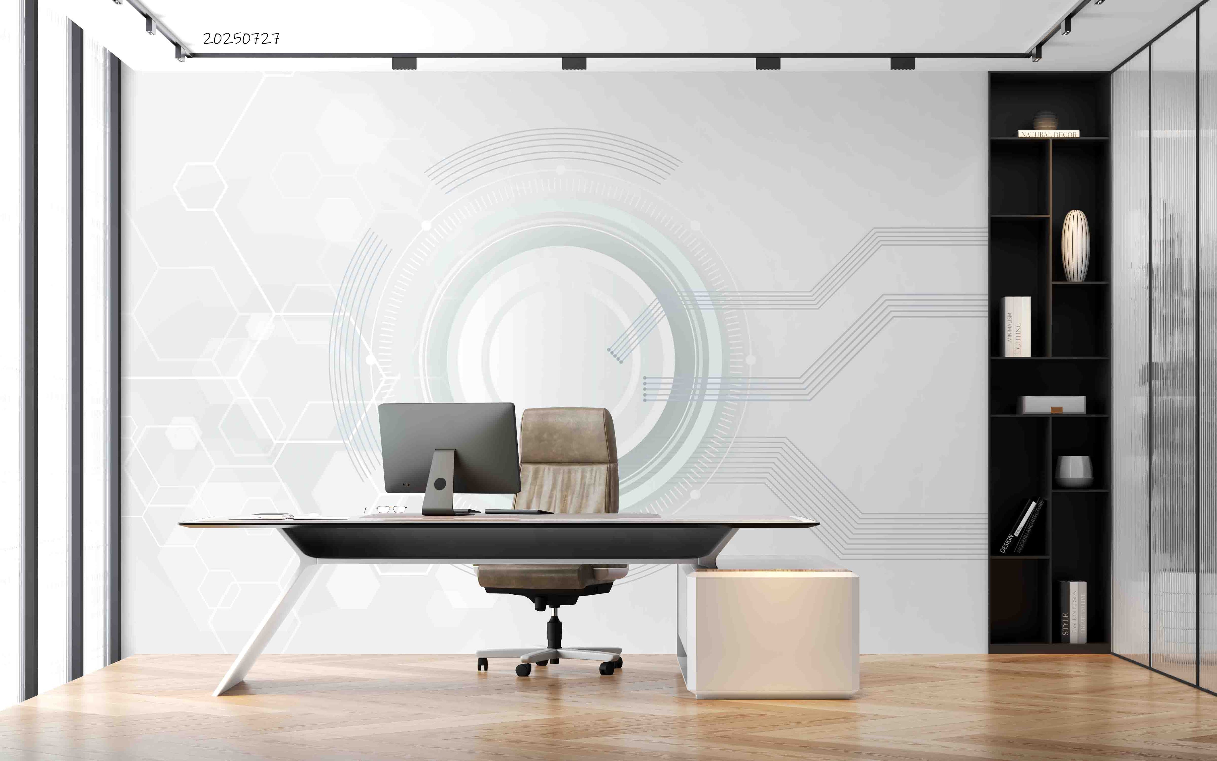 3D Office Business Technology Wall Mural Wallpaper 2