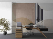 3D Office Business Commerce Geometric Lines Wall Mural Wallpaper 20