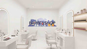 3D Salon Shop Beauty Salon Barber Shop Wall Mural Wallpaper 57