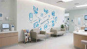 3D Clinic Hospital Rehabilitation Center Medical Healthcare Wall Mural Wallpaper 26