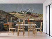 3D Oil Painting Sea Coast Landscape Wall Mural Wallpaper GD 2957- Jess Art Decoration