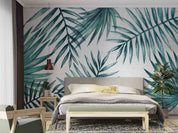 3D Watercolor Plant Leaf Wall Mural Wallpaper GD 4934- Jess Art Decoration