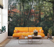 3D Green Forest Nature Scenery Wallpaper Wall Mural Wall Decor Wall Art Wall Sticker Remoable Wallpaper LQH