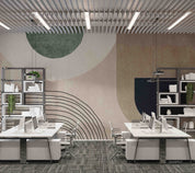 3D Office Business Technology Geometric Modern Wall Mural Wallpaper 18