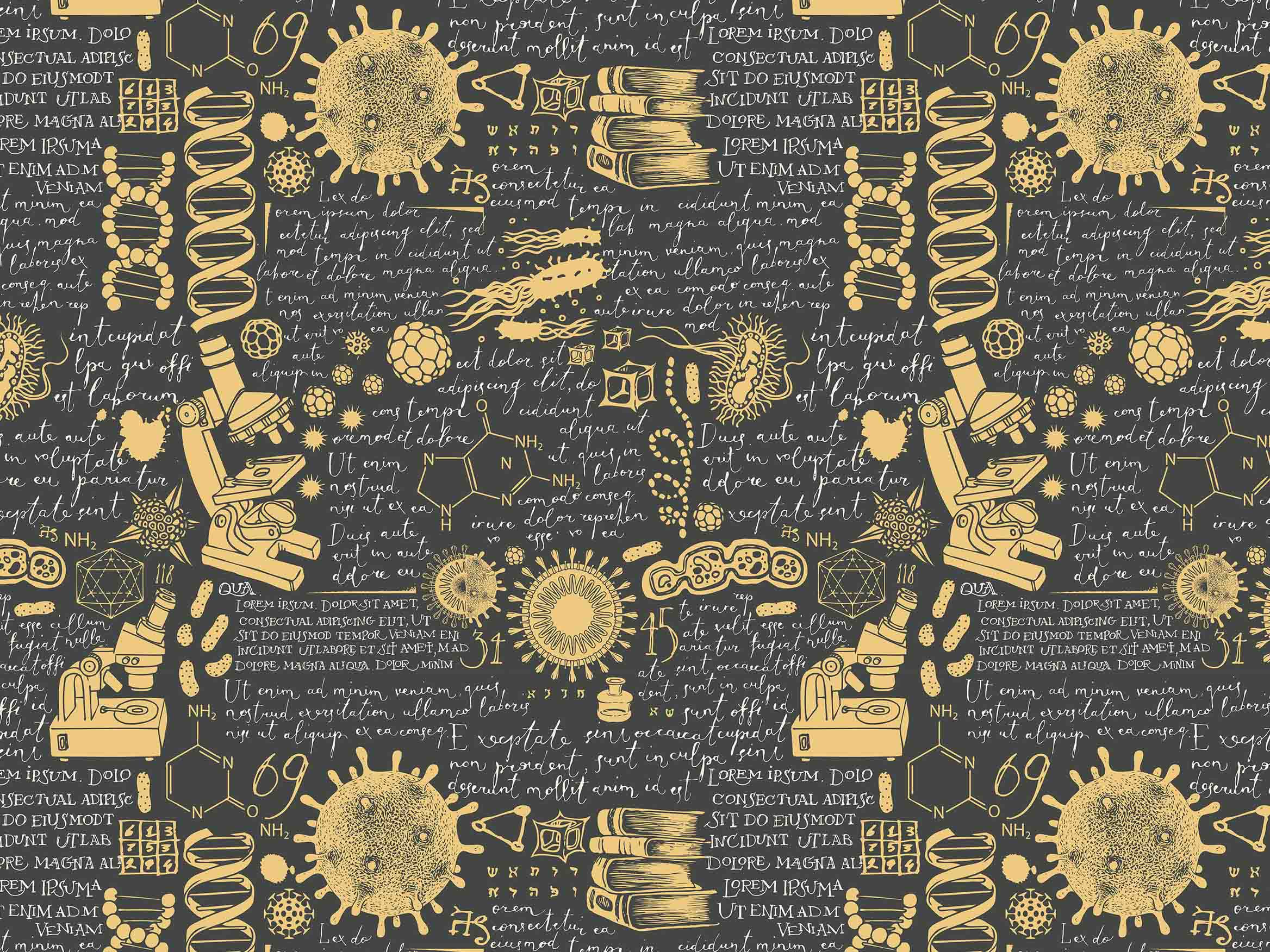 3D School STEM Science Lab Classroom Teaching Aid Biology Wall Mural Wallpaper 11