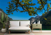 3D Glacial Lake Konigsee Bavaria Germany Wall Mural Wallpaper GD 4287- Jess Art Decoration