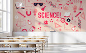 3D School STEM Science Lab Classroom Teaching Aid Wall Mural Wallpaper 41