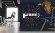 3D Barber Shop Hair Salon Haircut Specialist Shaving Wall Mural Wallpaper 16