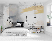 3D Watercolor Abstract Graffiti Background Wall Mural Wallpaper GD 3514- Jess Art Decoration