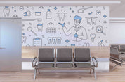 3D Clinic Hospital Rehabilitation Center Medical Healthcare Dental Stomatology Wall Mural Wallpaper 39