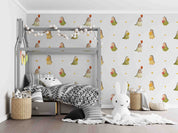 3D Cartoon Animal Dinosaur Gift Kids Wallpaper Wall Mural Wall Decor Wall Art Wall Sticker Remoable Wallpaper