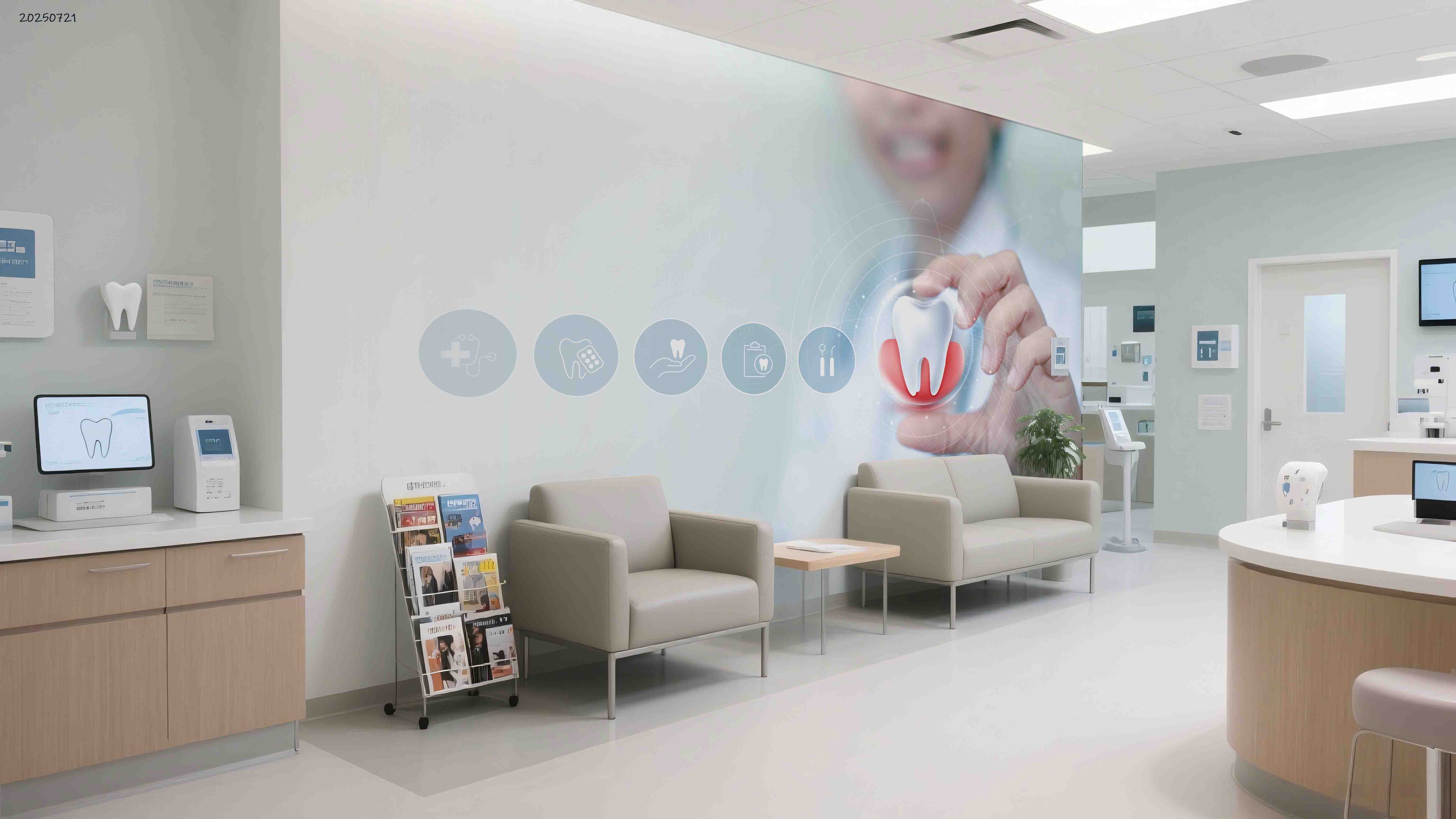 3D Clinic Hospital Rehabilitation Center Medical Healthcare Dental Stomatology  Wall Mural Wallpaper 22