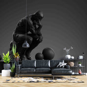 3D Sculpture Meditator Ball Round Wall Mural Wallpaper YXL 2429