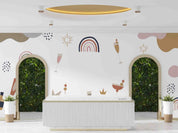 3D Salon Shop Beauty Salon Barber Shop Wall Mural Wallpaper 38