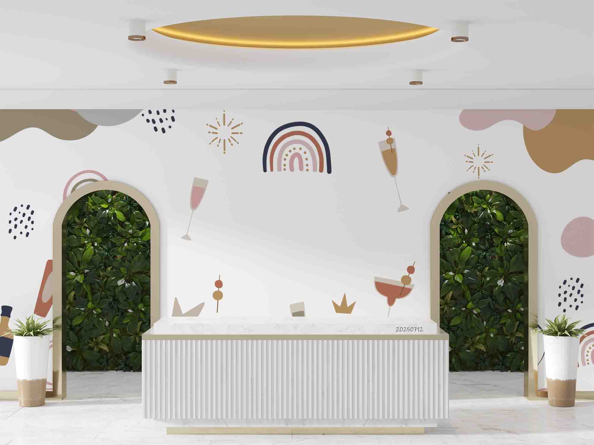 3D Salon Shop Beauty Salon Barber Shop Wall Mural Wallpaper 38