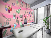 3D Salon Shop Beauty Salon Manicure Set Manicure Tools Wall Mural Wallpaper 54