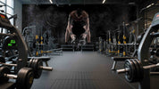 3D Gym Fitness Gymnasium Dumbbell Wall Mural Wallpaper 19