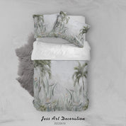 3D Forest Tree Floral Quilt Cover Set Bedding Set Duvet Cover Pillowcase 669
