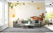 3D Watercolor Spring Floral Background Wall Mural Wallpaper GD 3298- Jess Art Decoration