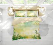 3D Floral Leaf Small Daisy Sunlight Quilt Cover Set Bedding Set Duvet Cover Pillowcase 319