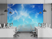 3D Office Business Commerce Technology Modern Abstract Wall Mural Wallpaper 60