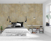 3D Abstract Geometric Pattern Background Wall Mural Wallpaper GD 5078- Jess Art Decoration