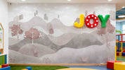 3D Play Centre Amusement Park Funfair Carnie Mountains Wall Mural Wallpaper 8