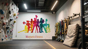 3D Gym Fitness Gymnasium Dumbbell Wall Mural Wallpaper 43