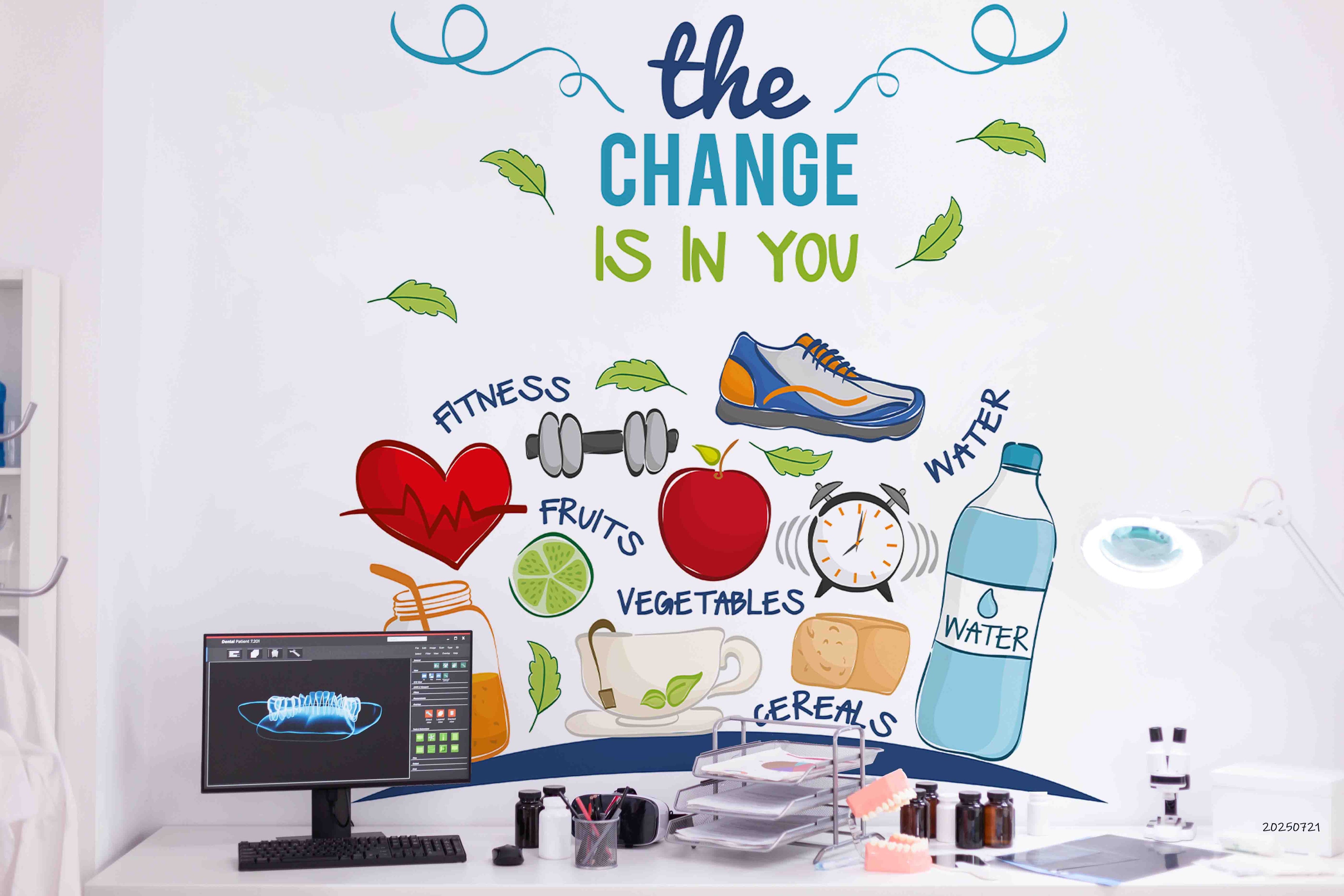 3D Clinic Hospital Rehabilitation Center Medical Healthcare Wall Mural Wallpaper 19