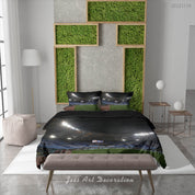 3D Rome Football Field Spectator Seats Lamplight Quilt Cover Set Bedding Set Duvet Cover Pillowcase 861