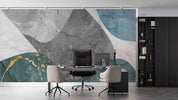 3D Office Business Commerce Geometric Modern Wall Mural Wallpaper 42