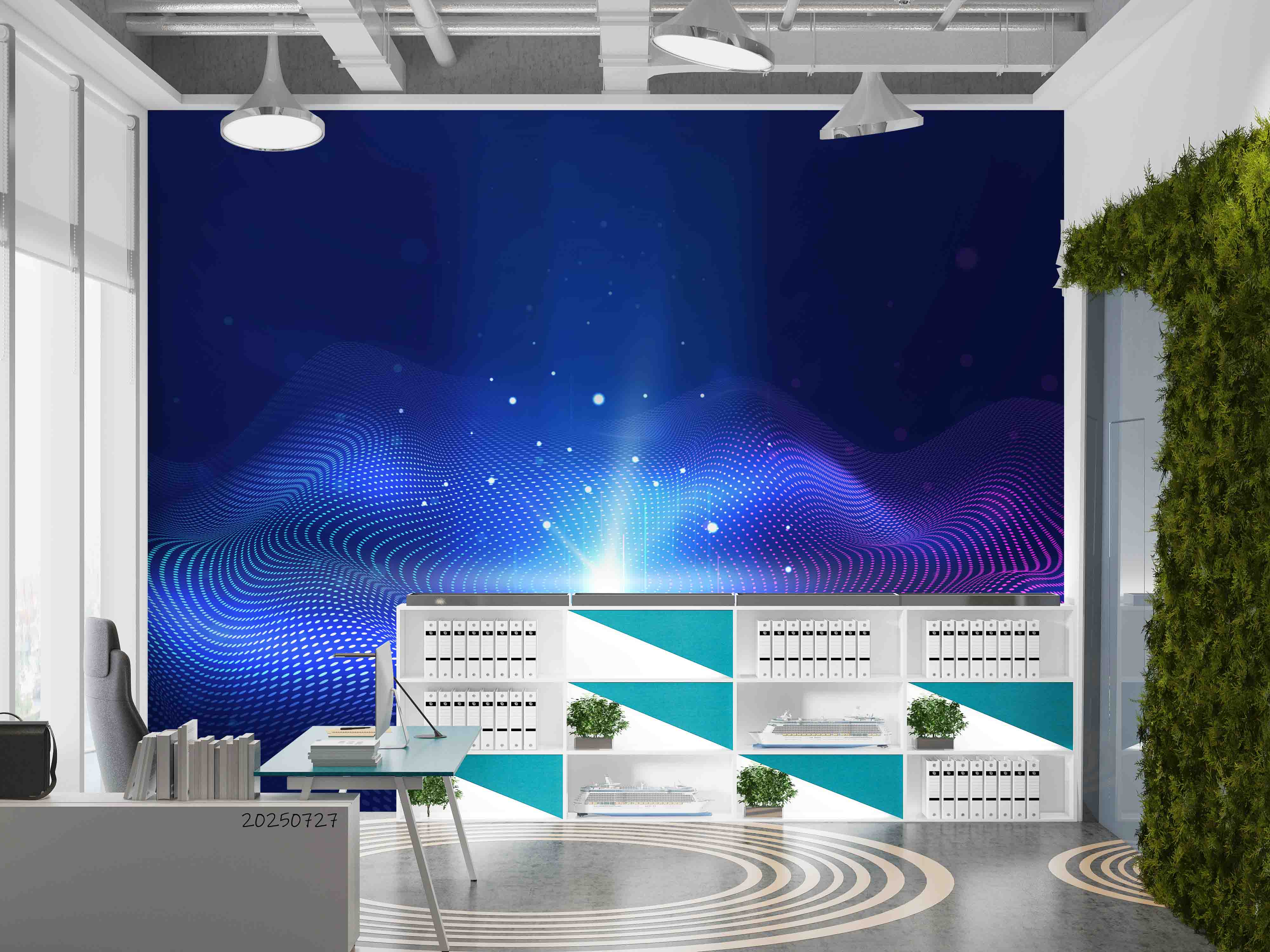 3D Office Business Commerce Technology Wall Mural Wallpaper 6