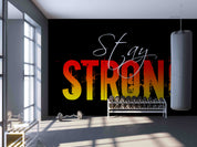 3D Graffiti Letter Black Wall Mural Wallpaper YXL 145