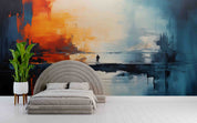 3D Nature Landscape Oil Painting Wallpaper Wall Mural Wall Decor Wall Art Wall Sticker Remoable Wallpaper LQH 5