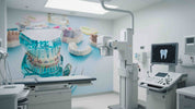 3D Dental Clinic Hospital Rehabilitation Center Stomatology Wall Mural Wallpaper JN 7